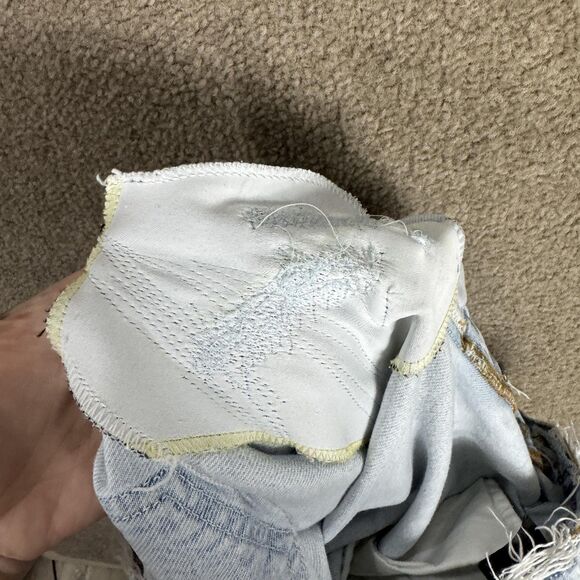 Reformation Jeans Womens 26 Casey Relaxed Mid Rise Straight Button Fly Denim - Picture 12 of 15